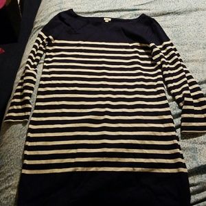 J.Crew Striped Sweater Dress
